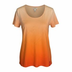 Lauren Ralph Lauren Ombre Orange/Peach tee - Large